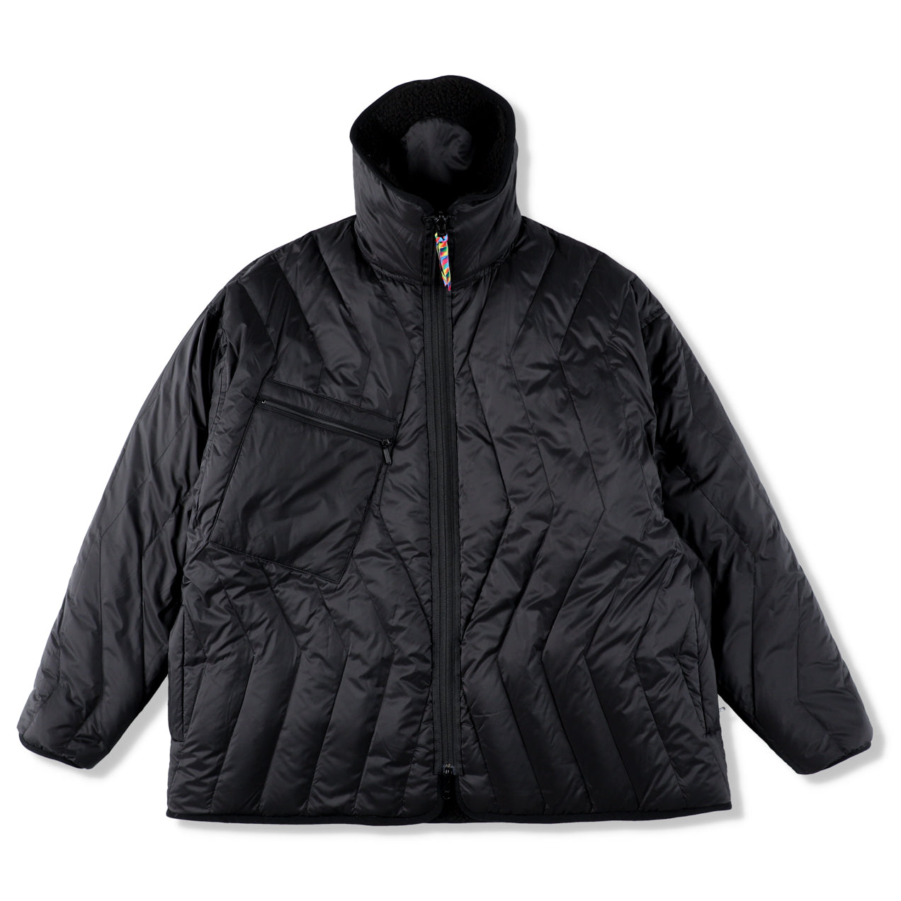 REVERSIBLE FLEECE DOWN JACKET is-ness×TAION 14