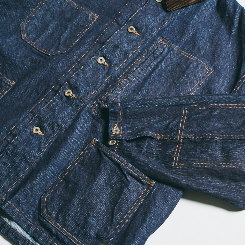 13oz COVERALL DENIM JACKET 4