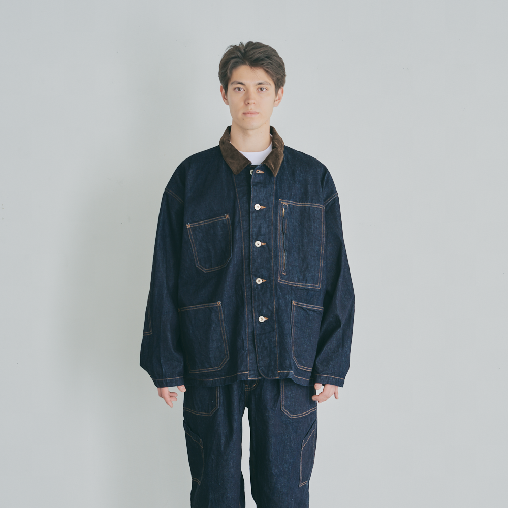 13oz COVERALL DENIM JACKET 7