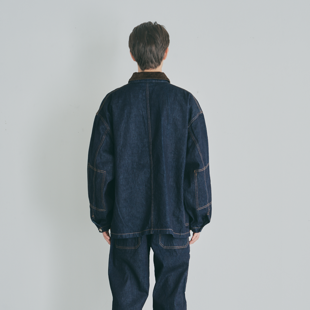 13oz COVERALL DENIM JACKET 8