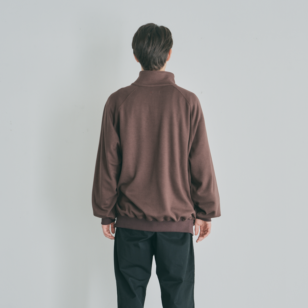 RELAX PULLOVER HALF ZIP SWEAT SHIRTS 8