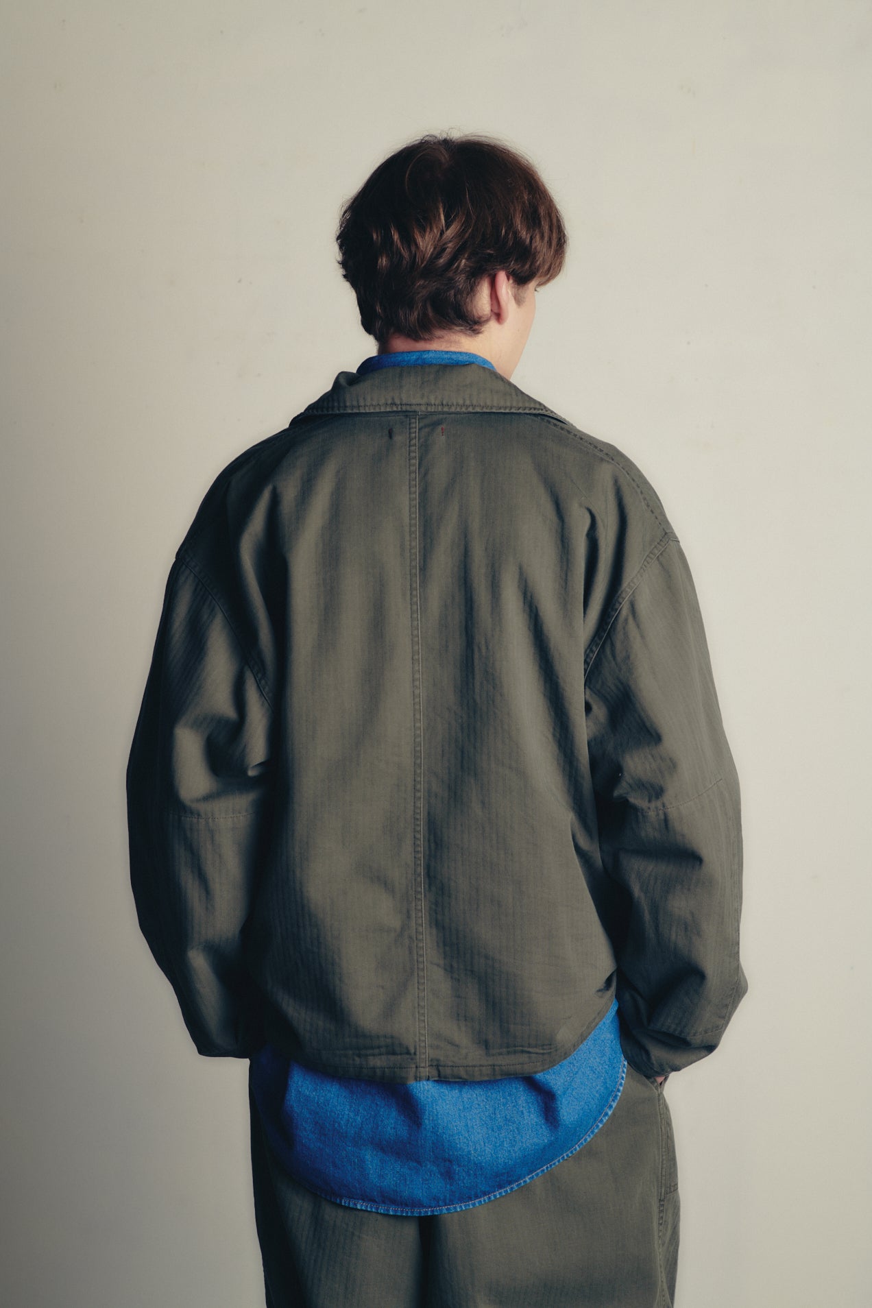 HERRINGBONE ZIP JACKET 7