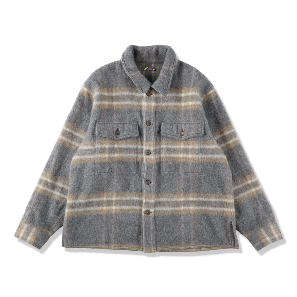 MOHAIR SHIRT JACKET 3