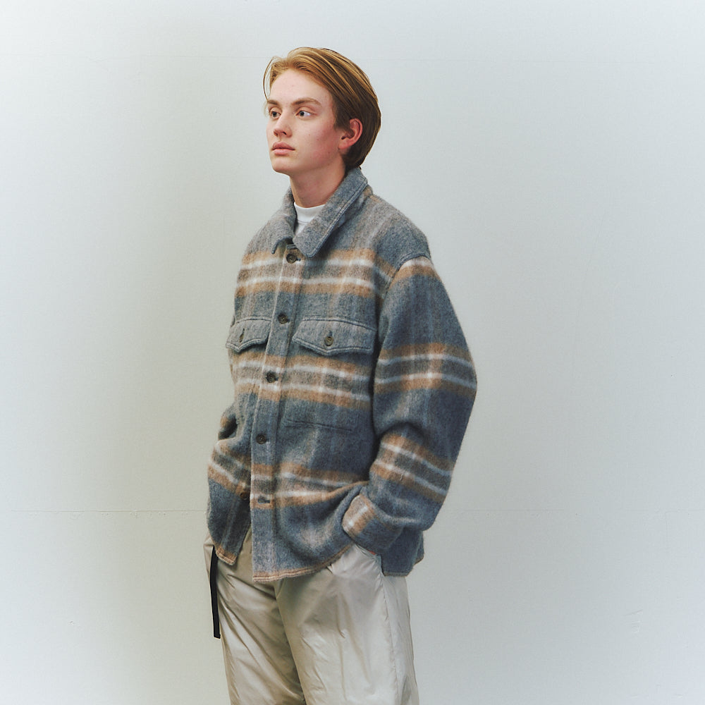 MOHAIR SHIRT JACKET 6
