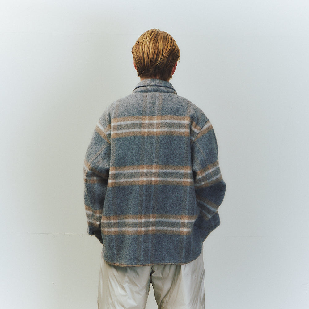MOHAIR SHIRT JACKET 7