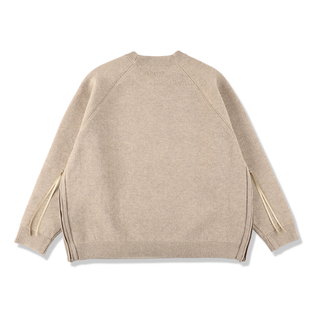VENTILATION KNITTED CREW 2