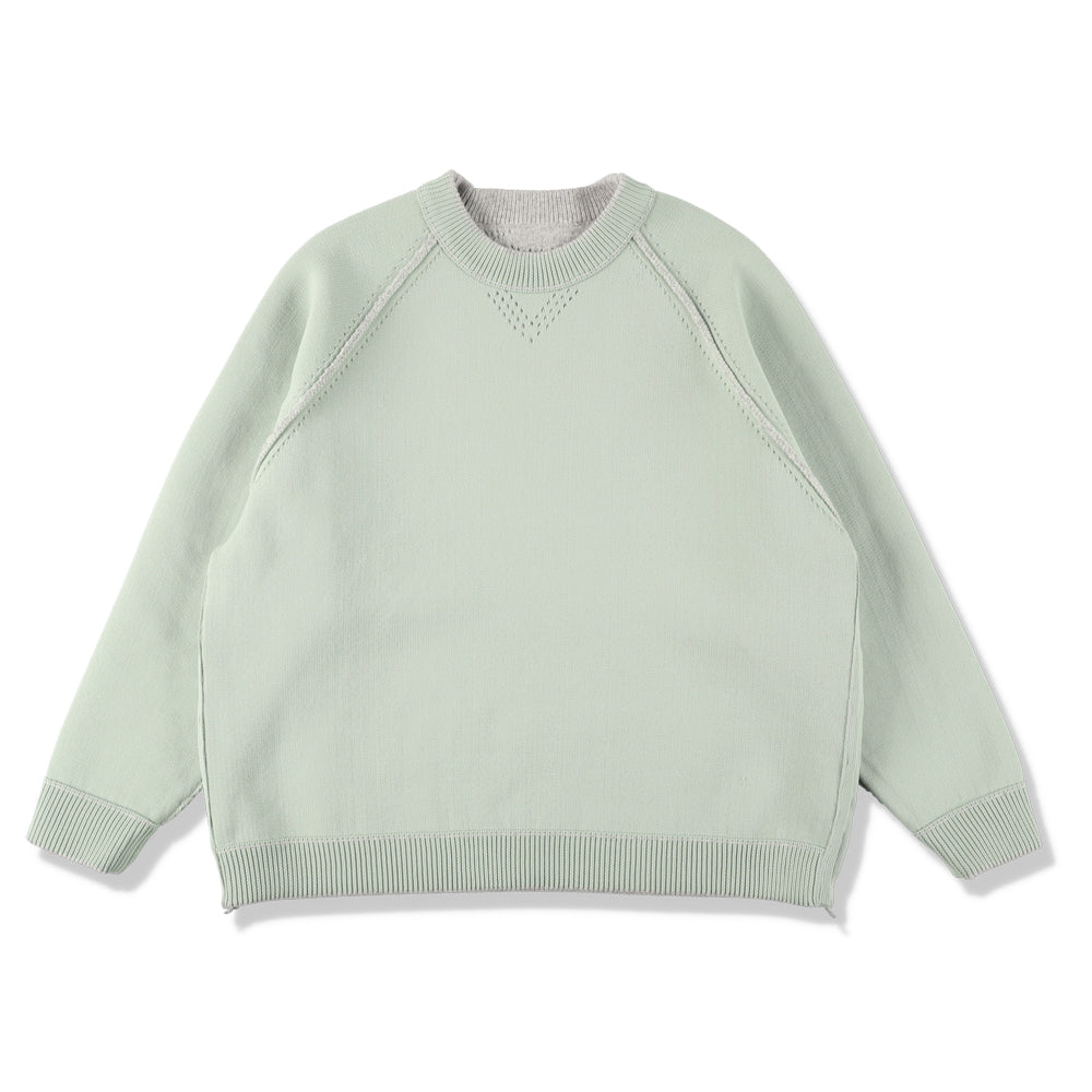 VENTILATION KNITTED CREW 5