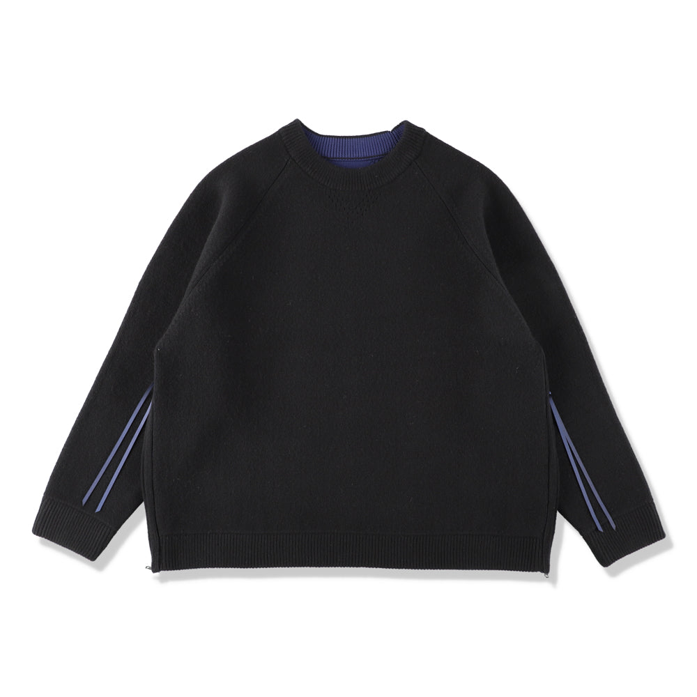 VENTILATION KNITTED CREW 6