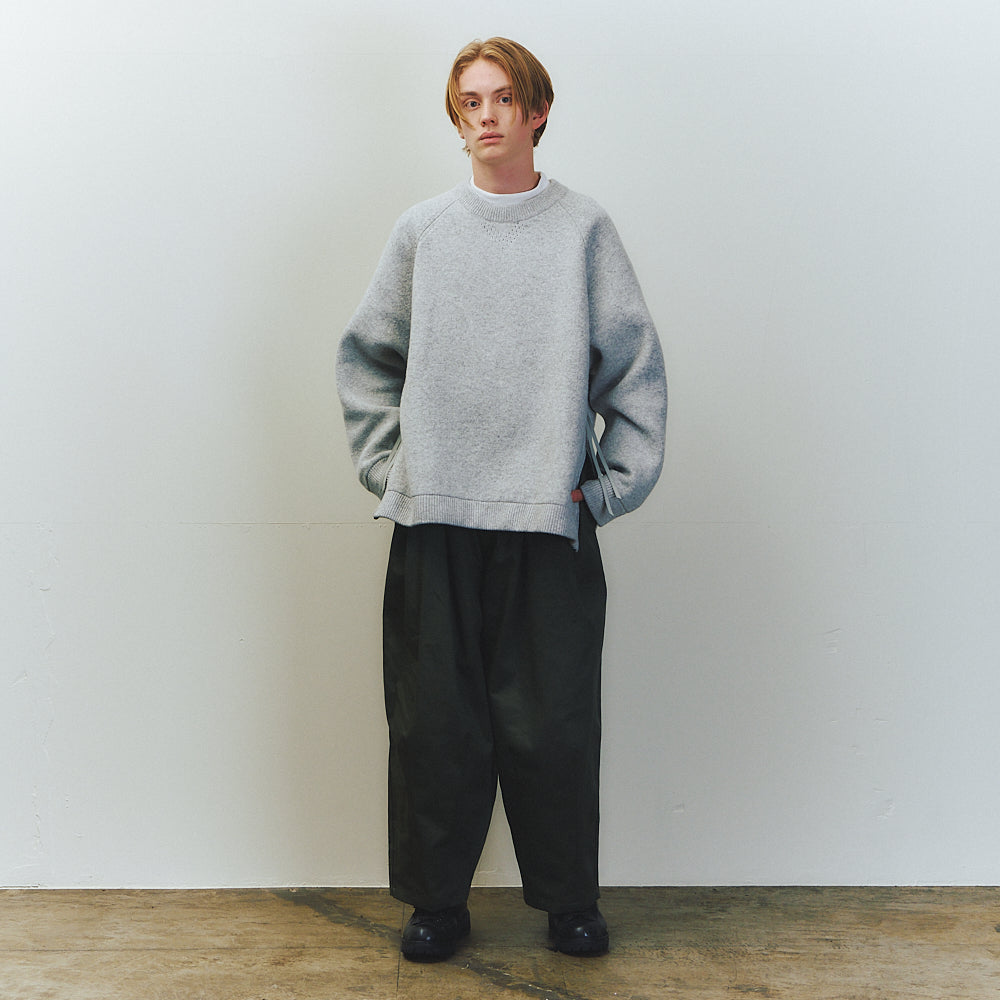 VENTILATION KNITTED CREW 8