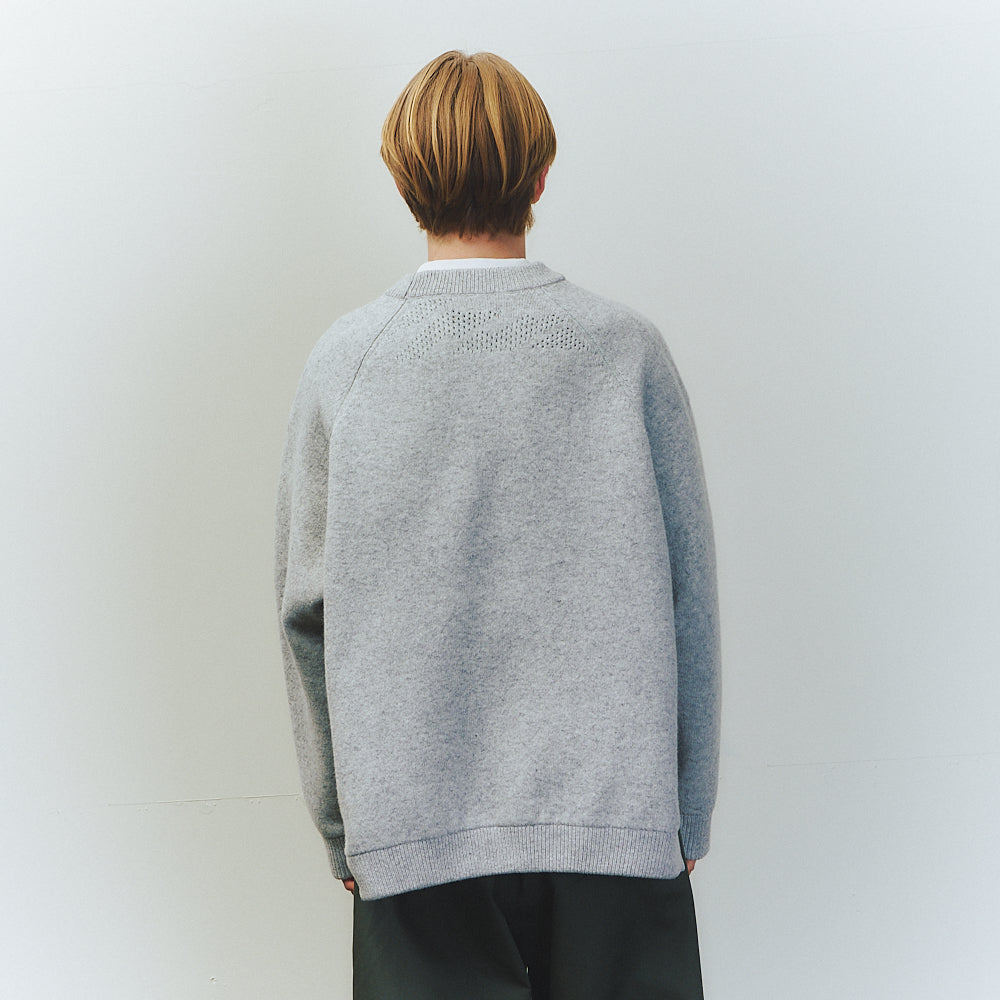 VENTILATION KNITTED CREW 11