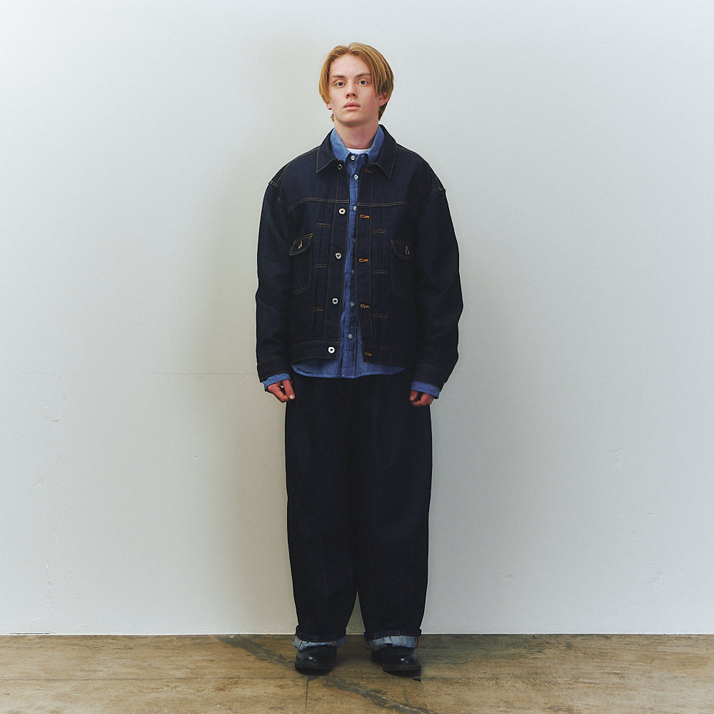 SILK DENIM JACKET 3
