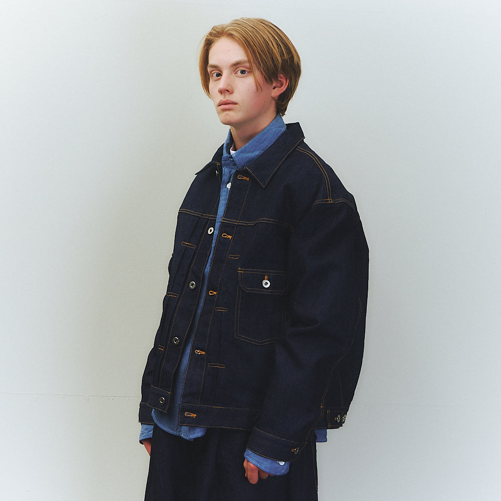 SILK DENIM JACKET 5