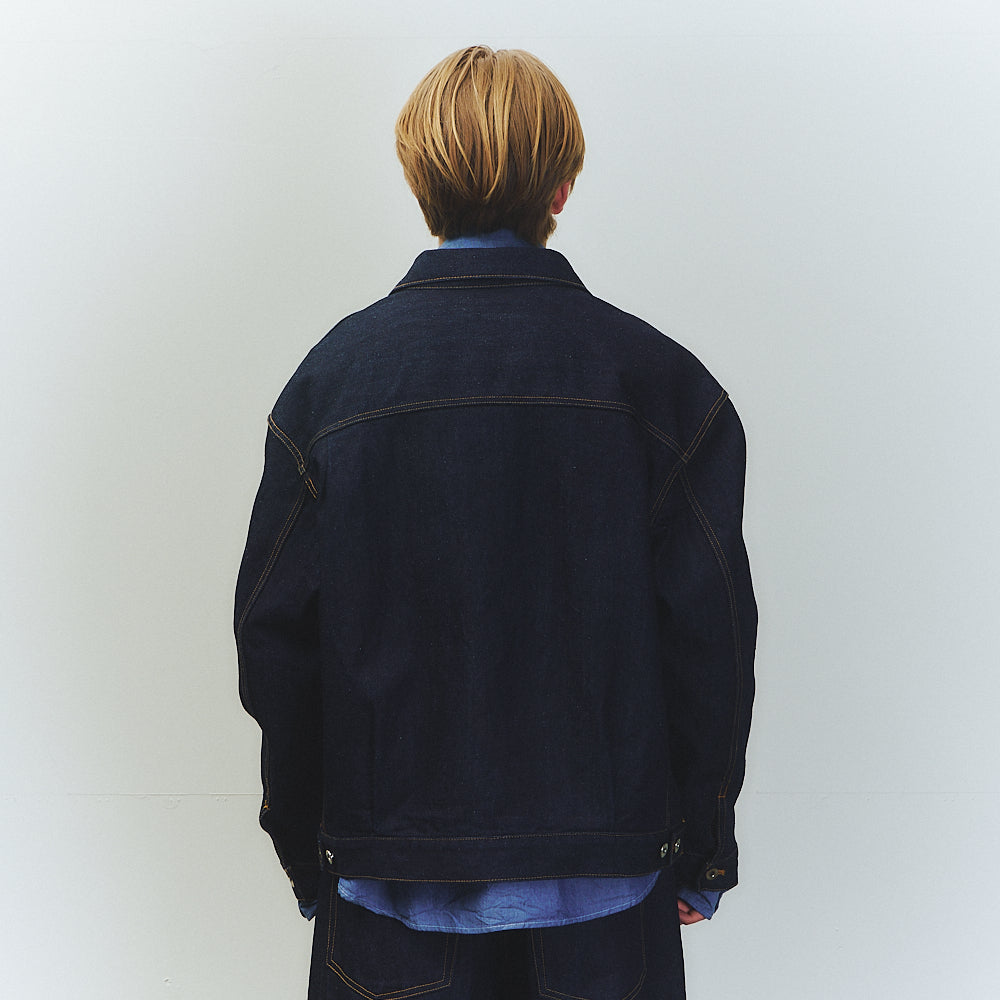 SILK DENIM JACKET 6
