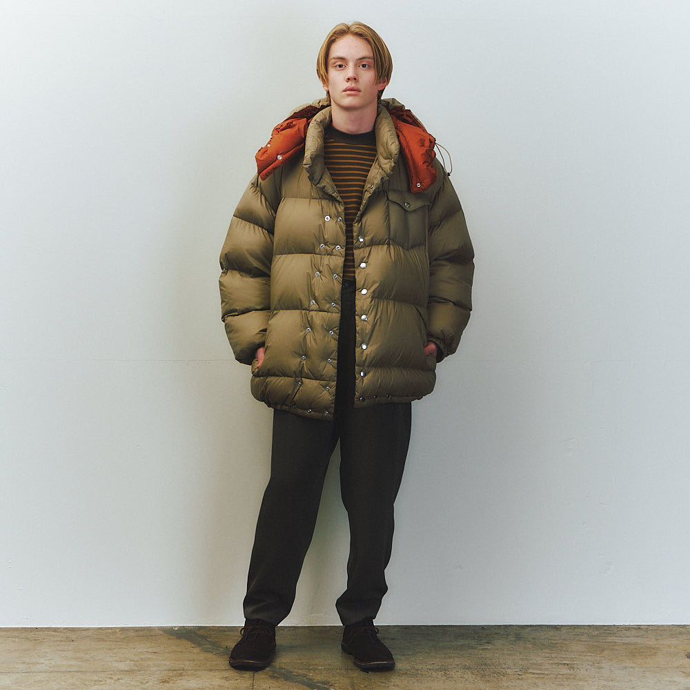 HOODED DOWN PUFFER JACKET (is-ness×NANGA) 6