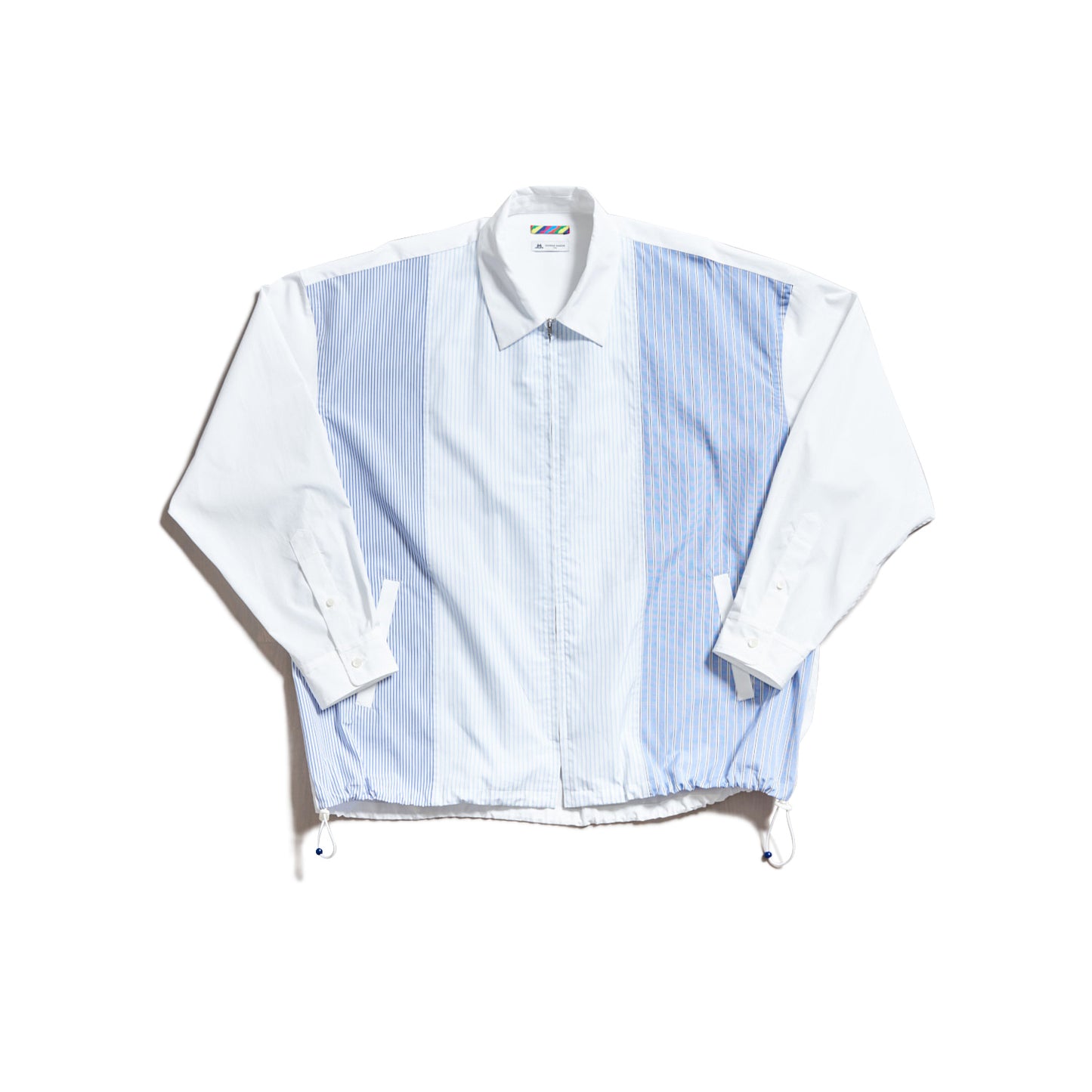 TOMAS MAISON LONG SLEEVE ZIP SHIRT 1