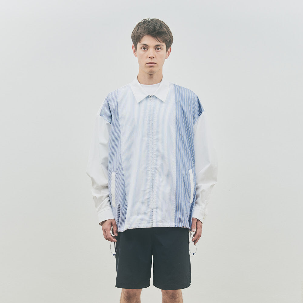 TOMAS MAISON LONG SLEEVE ZIP SHIRT 4