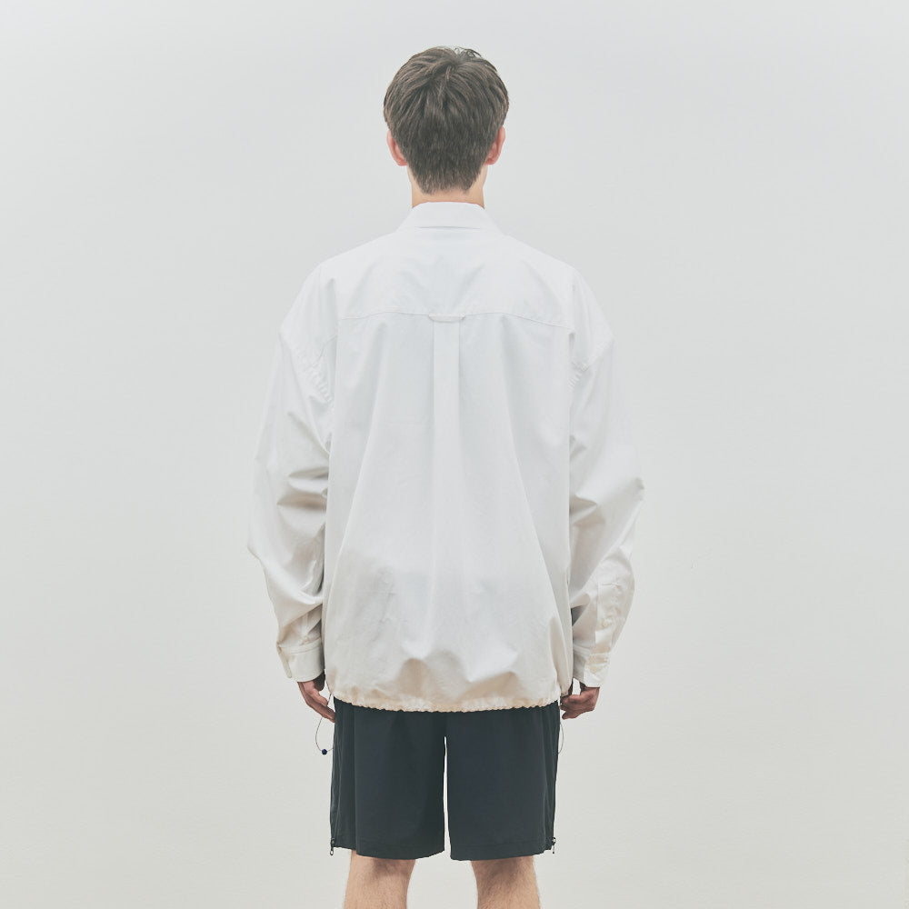 TOMAS MAISON LONG SLEEVE ZIP SHIRT 6