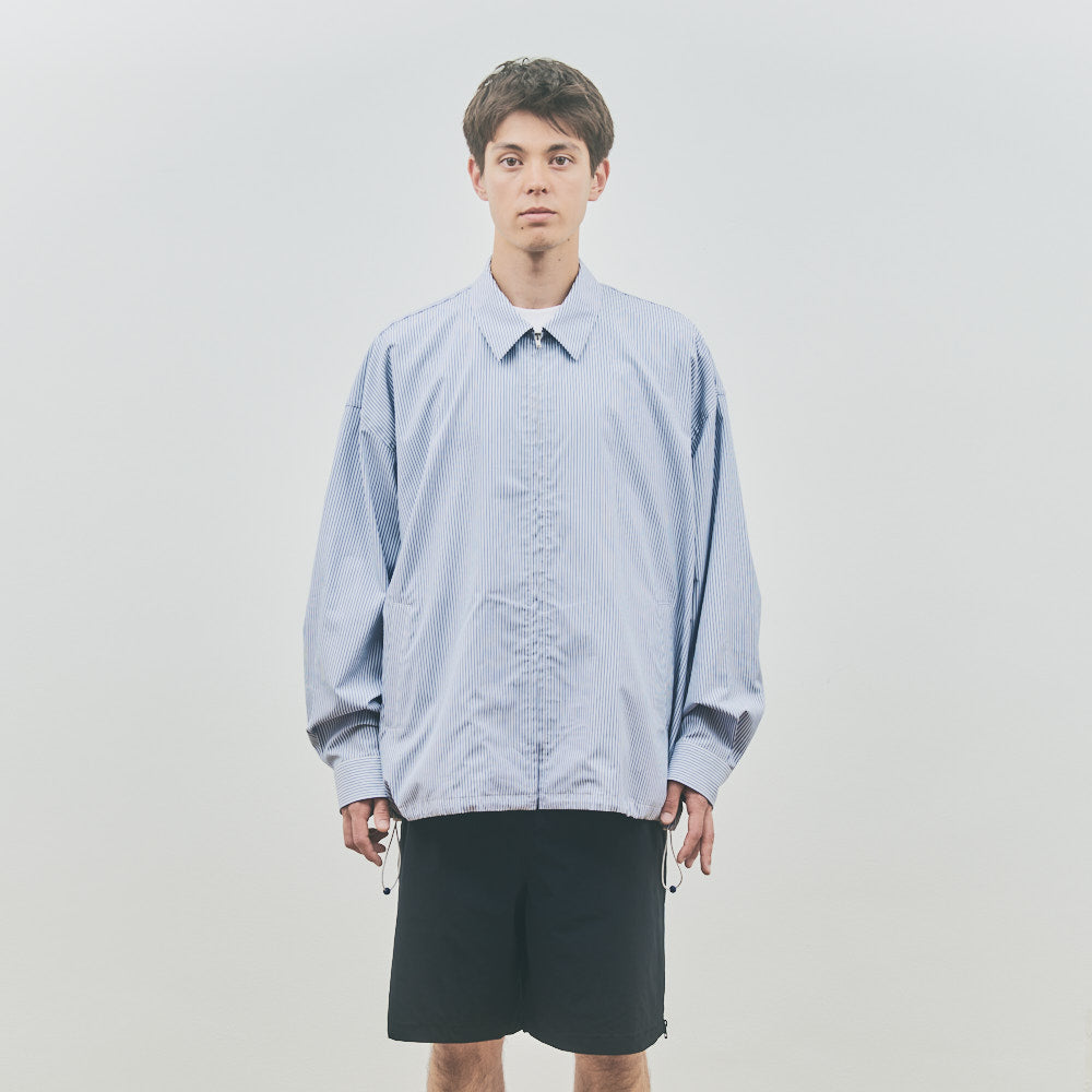 TOMAS MAISON LONG SLEEVE ZIP SHIRT 7