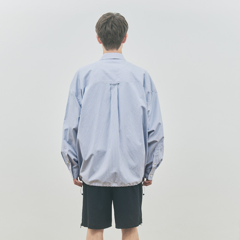 TOMAS MAISON LONG SLEEVE ZIP SHIRT 9