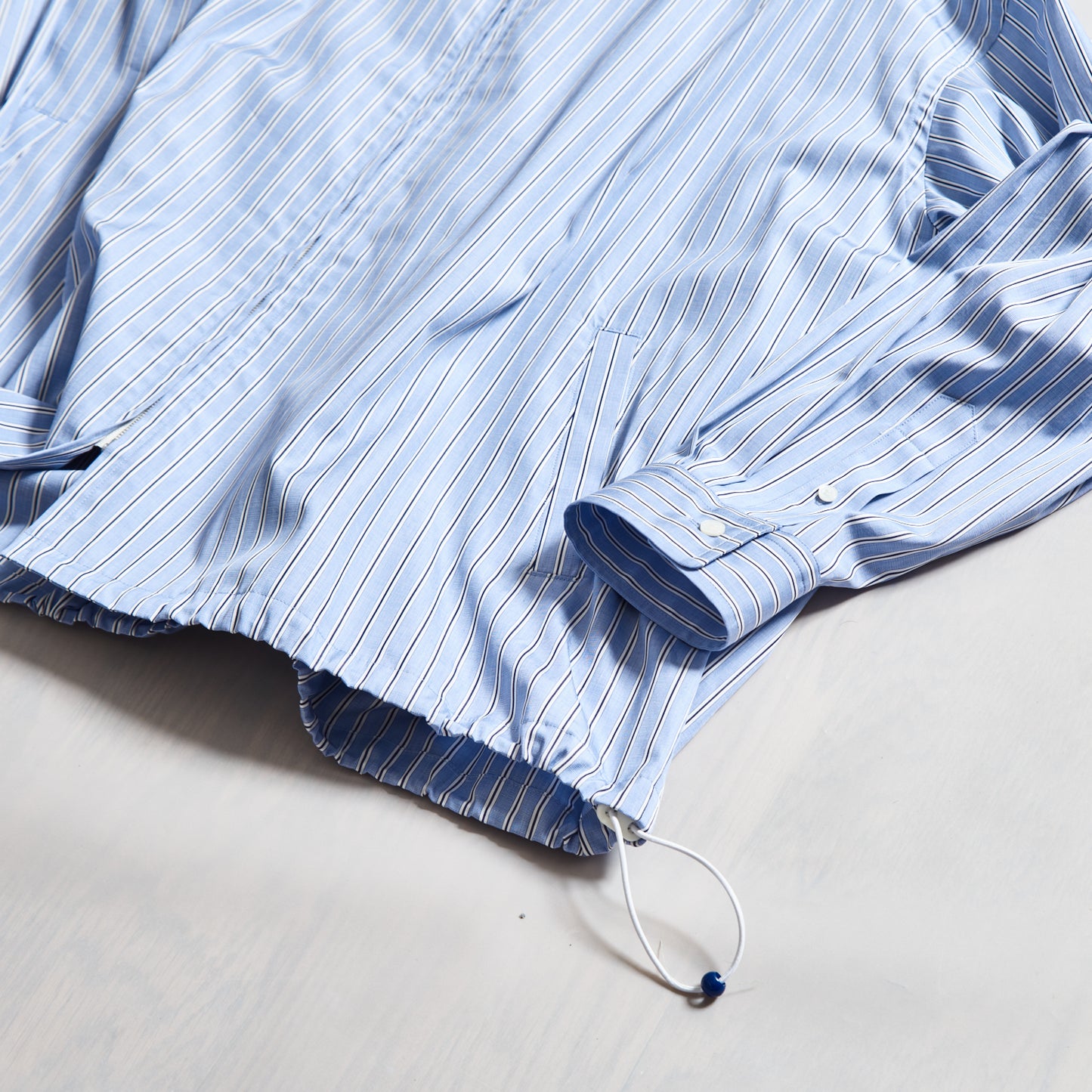 TOMAS MAISON LONG SLEEVE ZIP SHIRT 13