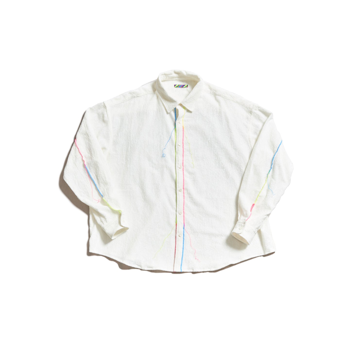 BRUSHED LINEN LONG SLEEVE SHIRT 1