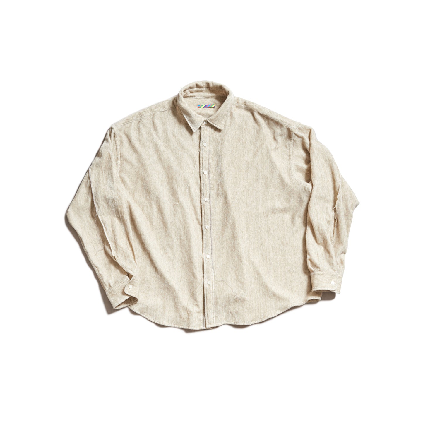BRUSHED LINEN LONG SLEEVE SHIRT 2