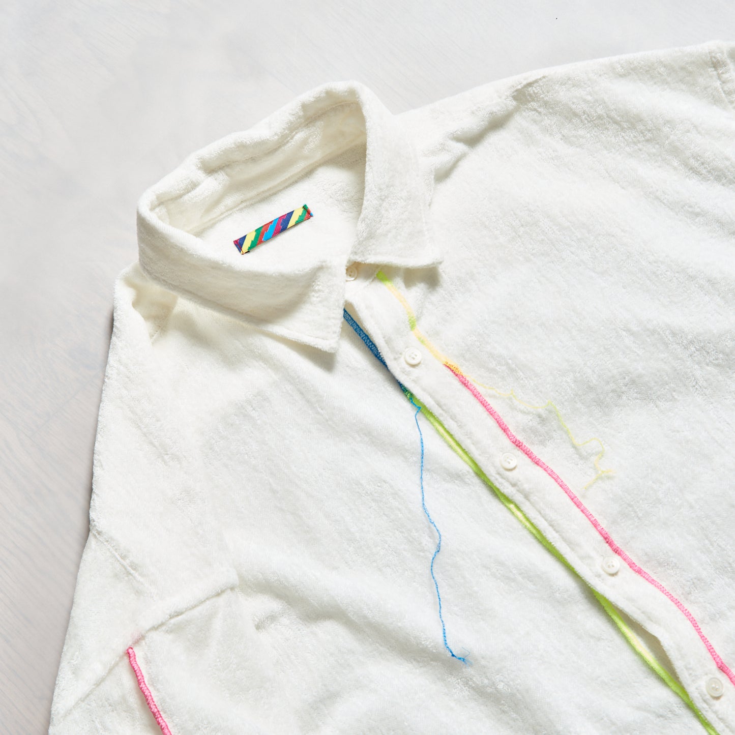 BRUSHED LINEN LONG SLEEVE SHIRT 6