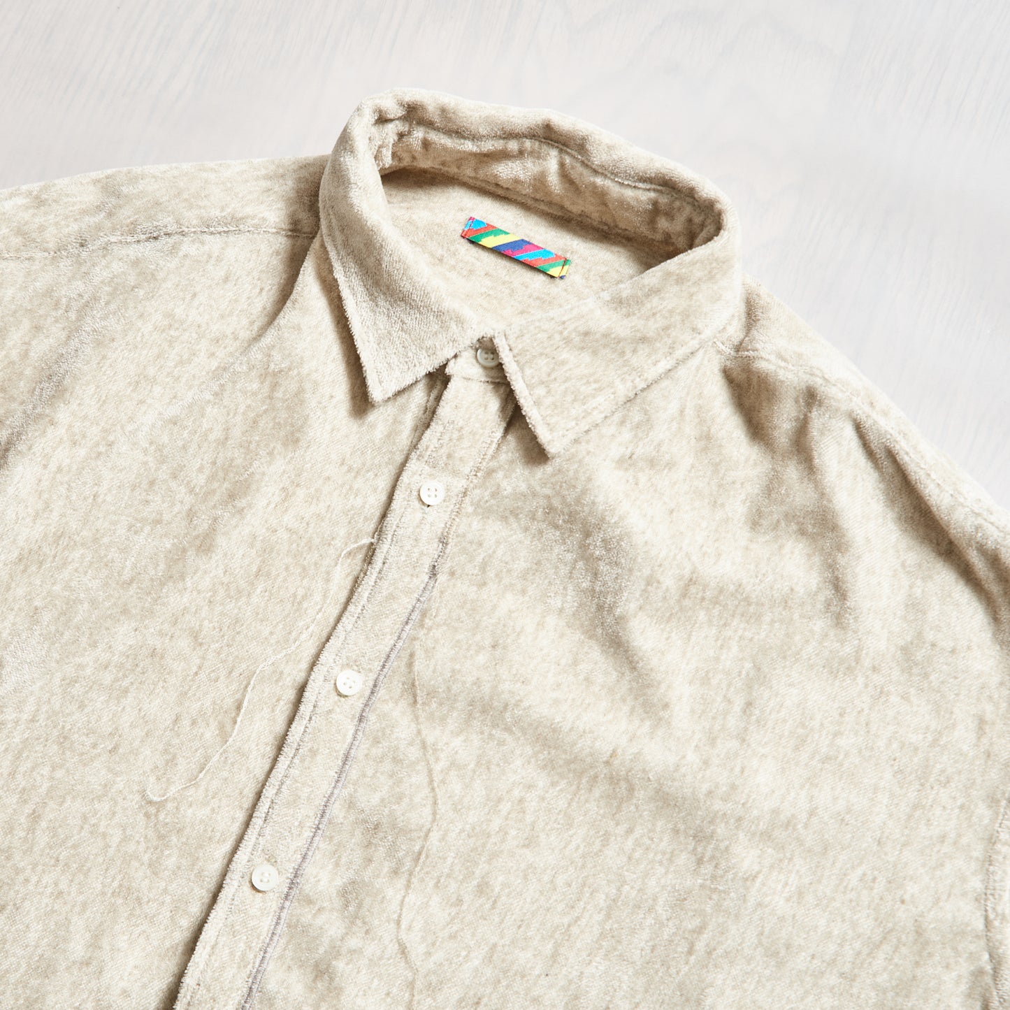 BRUSHED LINEN LONG SLEEVE SHIRT 10