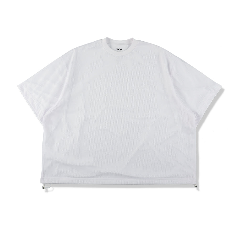 BALLOON DOUBLE LAYERED MESH SHORT SLEEVE T-SHIRT 1