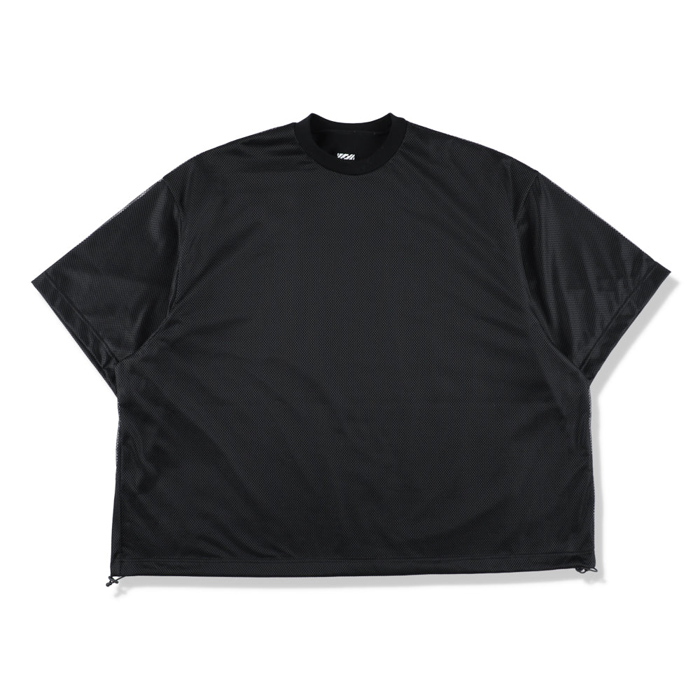 BALLOON DOUBLE LAYERED MESH SHORT SLEEVE T-SHIRT 3
