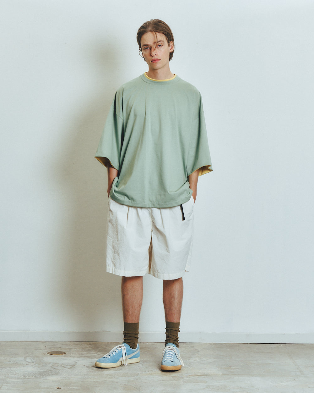 W NECK LAYERED T-SHIRT 6