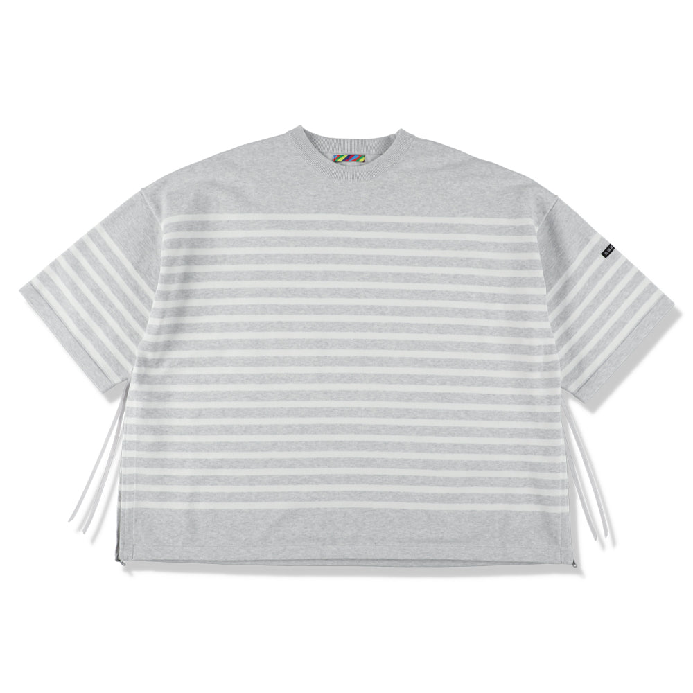 KNIT VENTILATION BORDER T-SHRTS 1