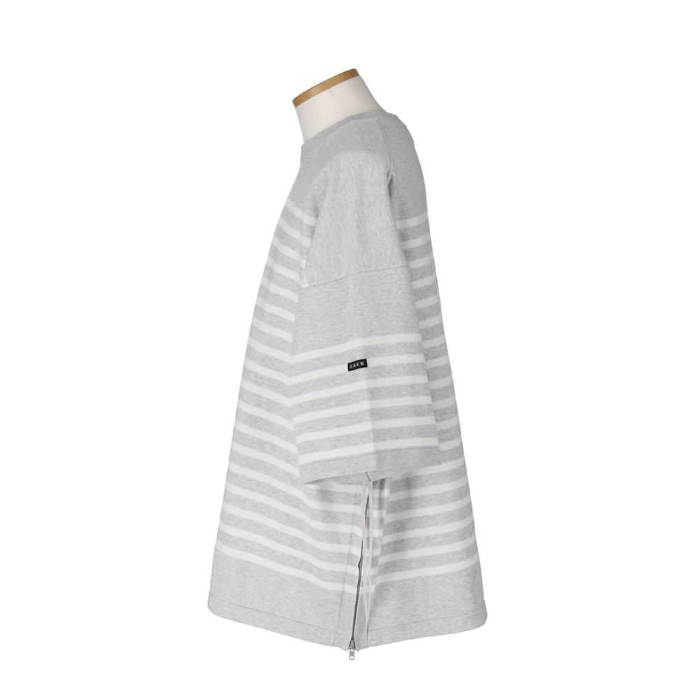 KNIT VENTILATION BORDER T-SHRTS 12