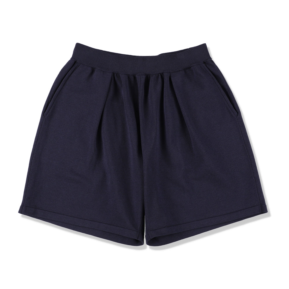 KNIT TUCK SHORTS 1