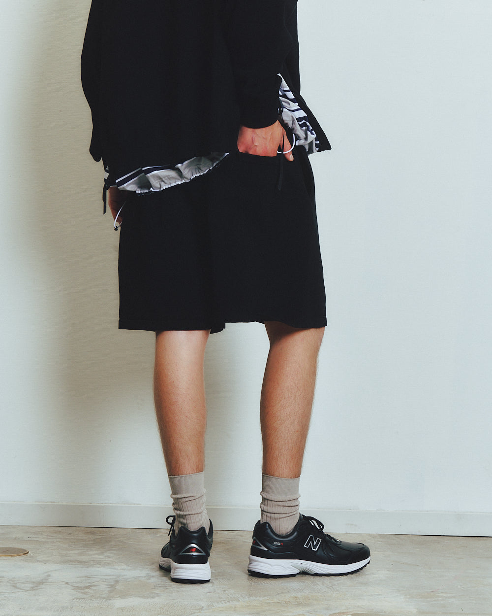 KNIT TUCK SHORTS 7