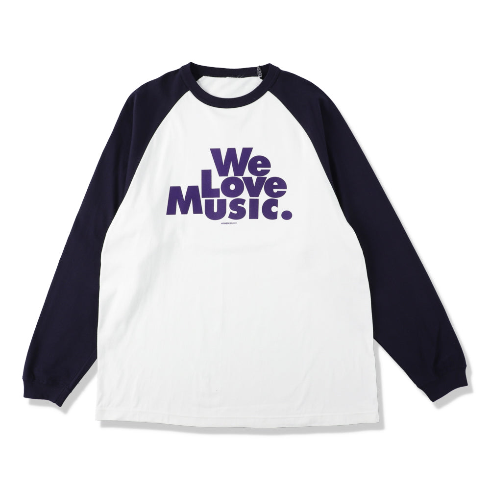 WELOVE RAGLAN SLEEVE LST-SHRTS 1