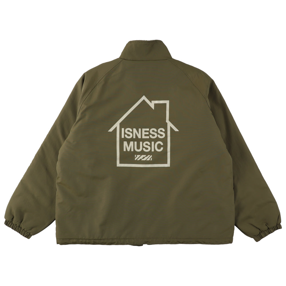 ISNESS MUSIC REVERSIBLE FLEECE JACKET 2