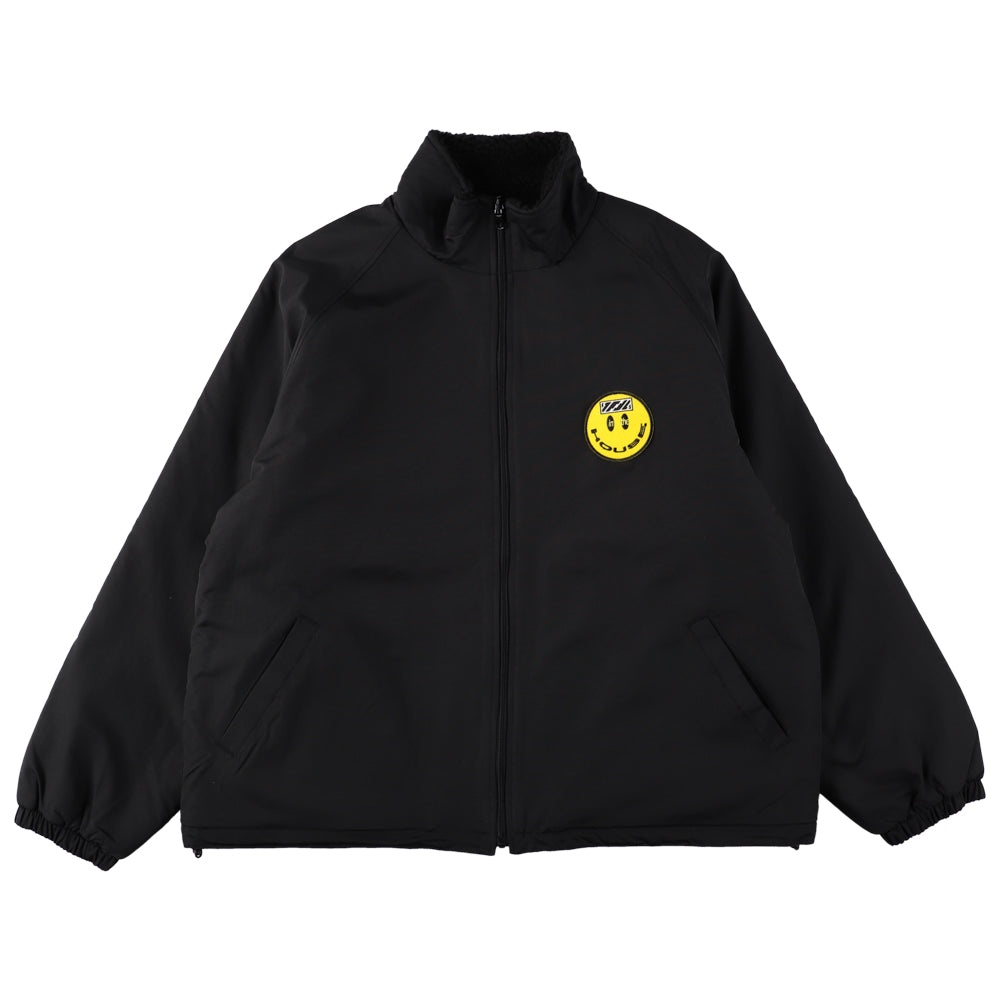 HOUSE PATCH REVERSIBLE FLEECE JACKET 2