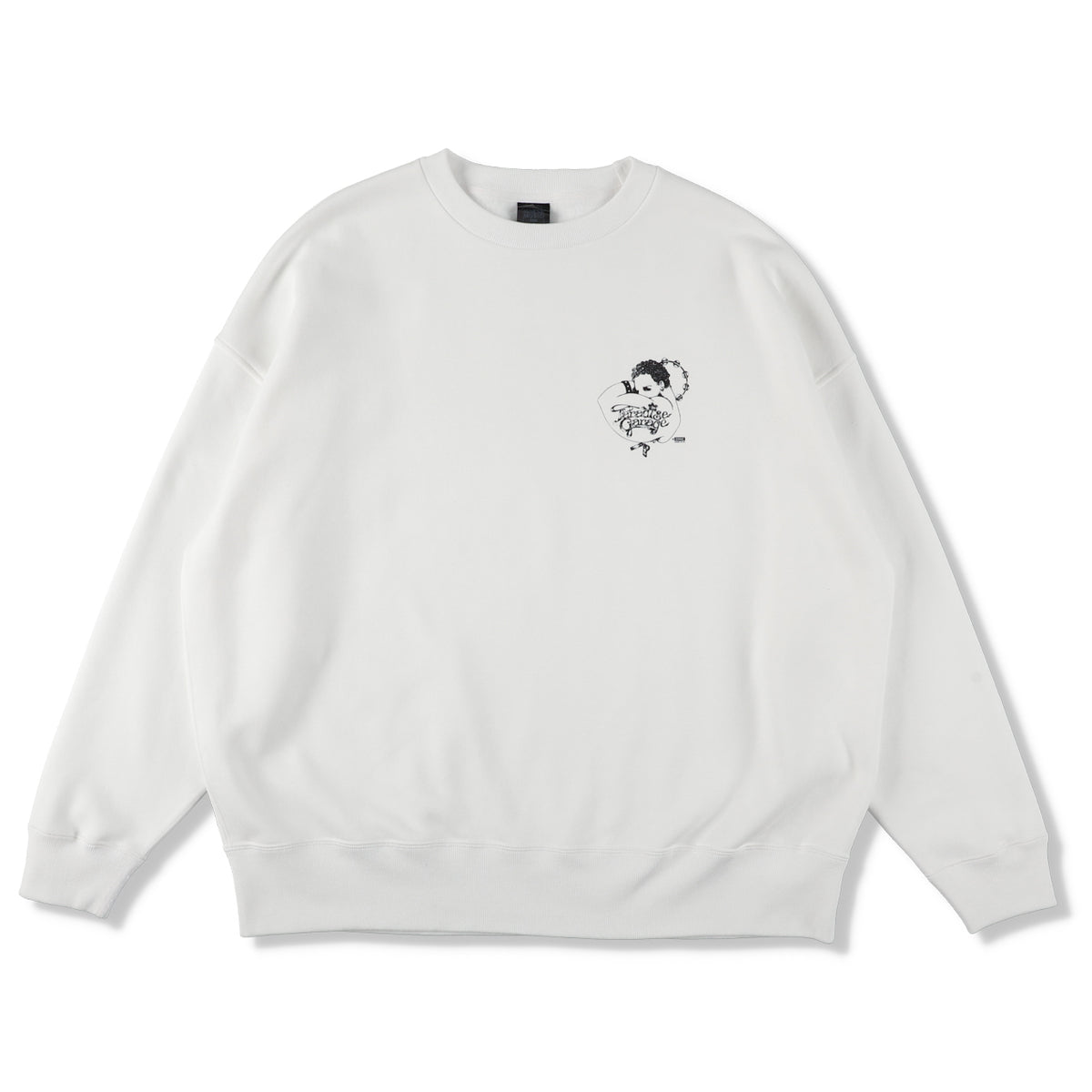 【再入荷】PARADISE GARAGE SWEATSHIRT (LEFT CHEST)