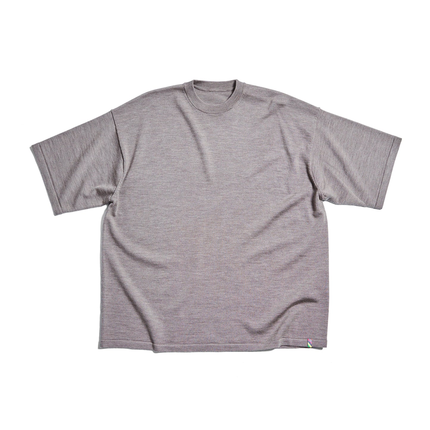 MERINO WOOL SHORT SLEEVE T-SHIRT is-ness online shop 4