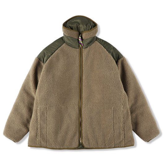 REVERSIBLE FLEECE DOWN JACKET is-ness×TAION 1