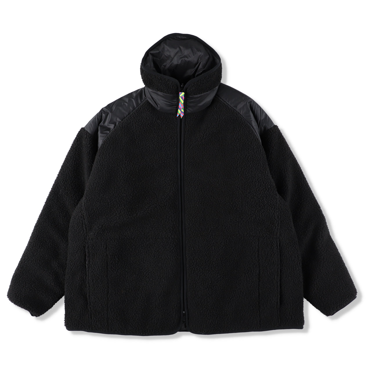 REVERSIBLE FLEECE DOWN JACKET is-ness×TAION | is-ness online shop