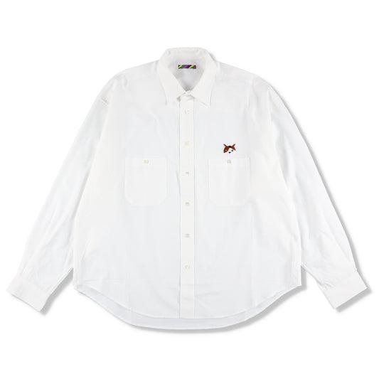 roji for is-ness Exclusive Embroidered Collection DUNGAREE SHIRT 1