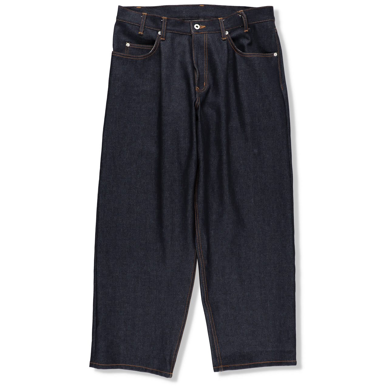 Selvedge 5-Pocket One-Wash Denim Pants 1
