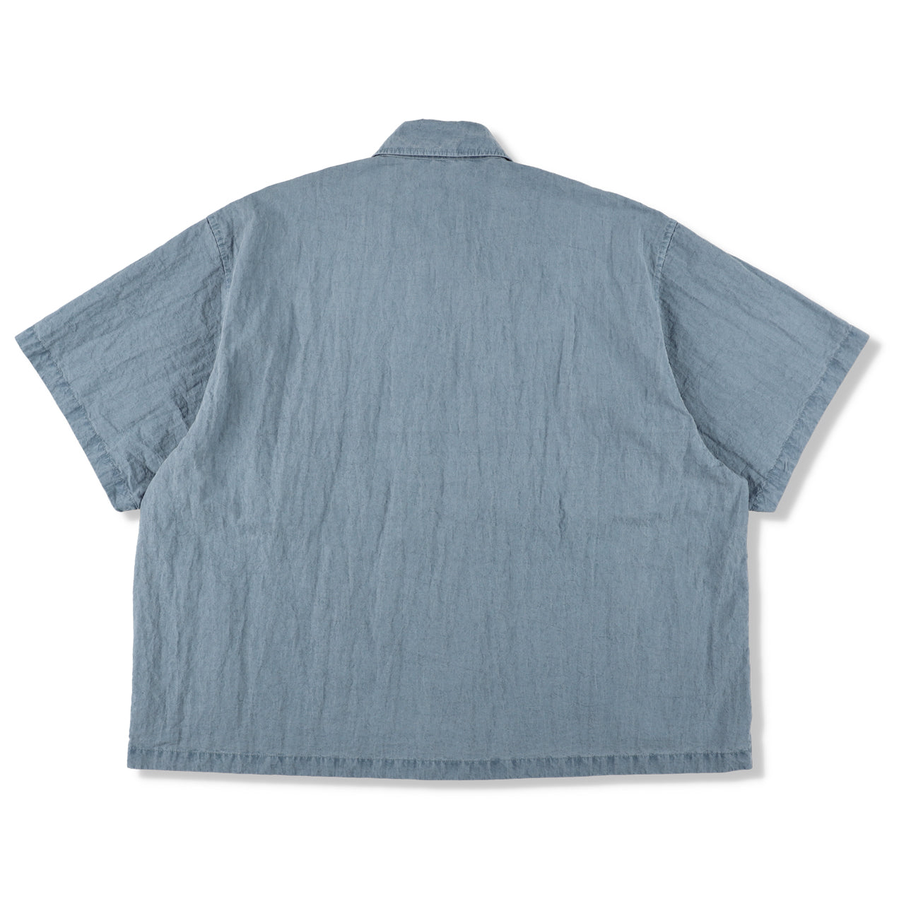 Pigment-Dyed Short-Sleeve Shirt 2