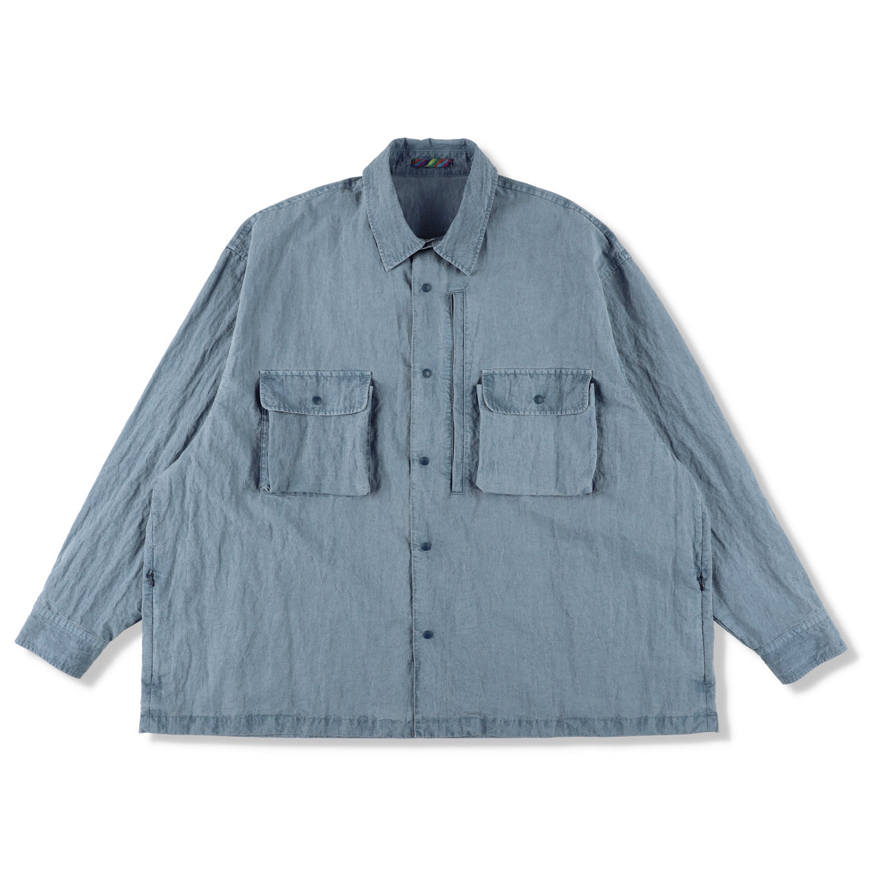 Pigment-Dyed long-Sleeve Shirt