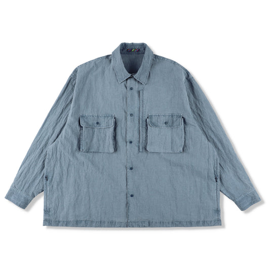 Pigment-Dyed long-Sleeve Shirt