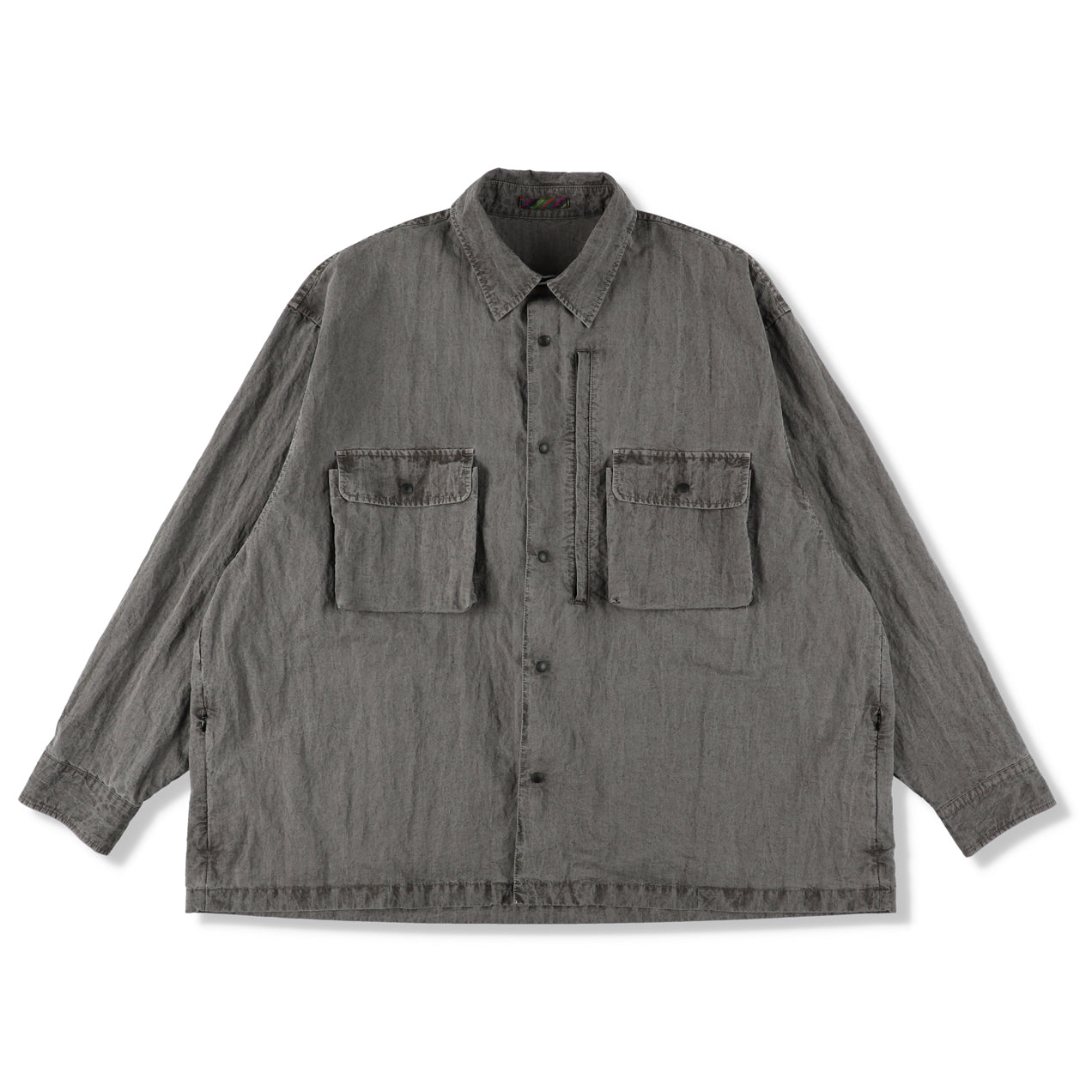 Pigment-Dyed long-Sleeve Shirt