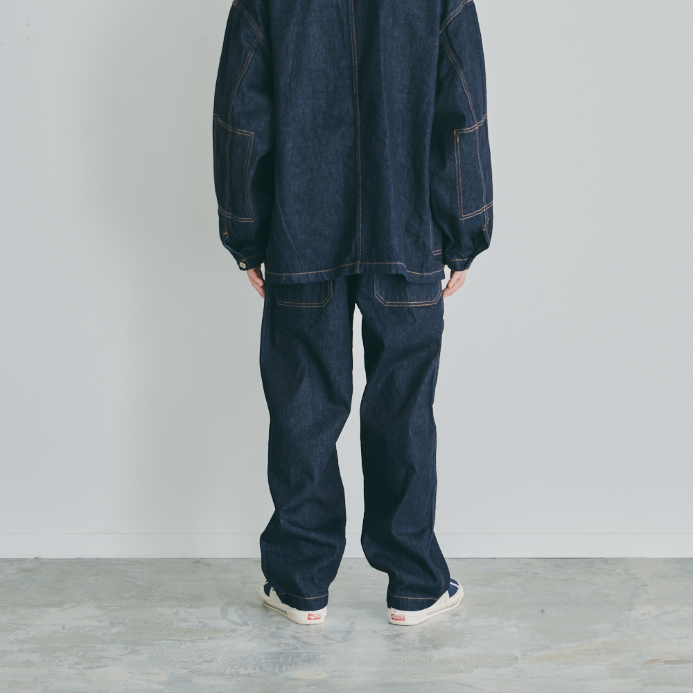 Nessa Denim Pant, Painter Wash – SAINT ART