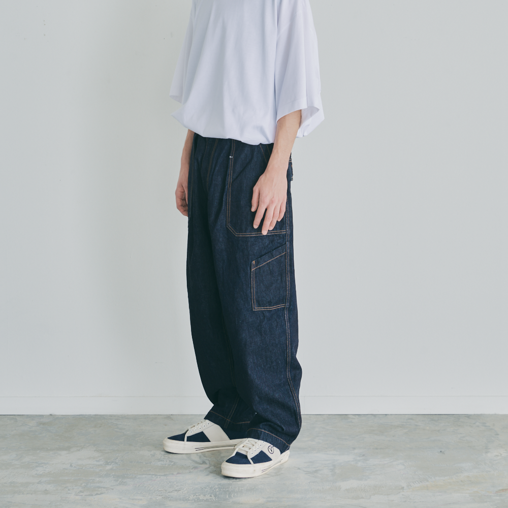 Nessa Denim Pant, Painter Wash – SAINT ART